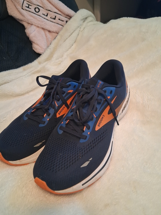 Brooks Other - Brooks Navy Blue & Orange Men’s Running Sneakers Size 11.5